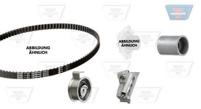 OPTIBELT kt1235w1 -  Водяной насос + комплект зубчатого ремня
