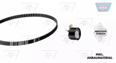OPTIBELT kt1368w2 -  Водяной насос + комплект зубчатого ремня
