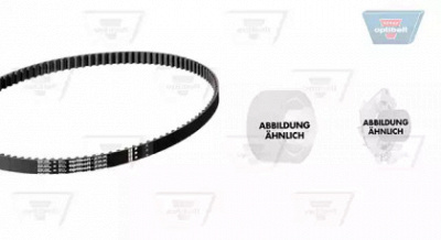 OPTIBELT kt1447w1 -  Водяной насос + комплект зубчатого ремня