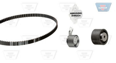 OPTIBELT kt1474w1 -  Водяной насос + комплект зубчатого ремня