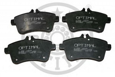 OPTIMAL 12245 -  Комплект тормозных колодок, дисковый тормоз