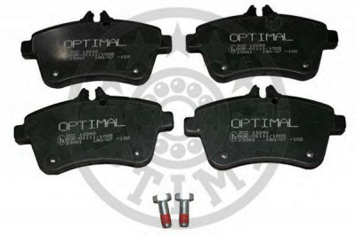 OPTIMAL 12246 -  Комплект тормозных колодок, дисковый тормоз