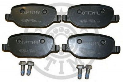 OPTIMAL 12320 -  Комплект тормозных колодок, дисковый тормоз