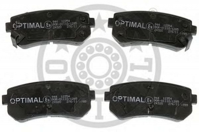 OPTIMAL 12354 -  Комплект тормозных колодок, дисковый тормоз