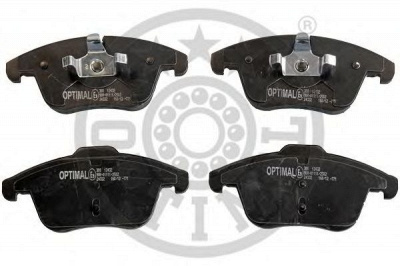 OPTIMAL 12432 -  Комплект тормозных колодок, дисковый тормоз