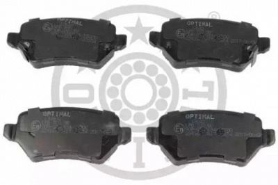 OPTIMAL 12642 -  Комплект тормозных колодок, дисковый тормоз
