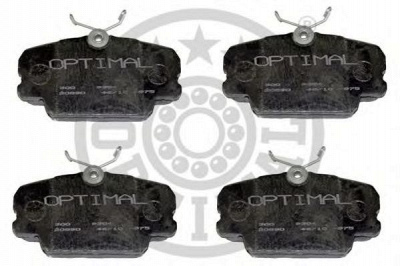 OPTIMAL 9304 -  Комплект тормозных колодок, дисковый тормоз