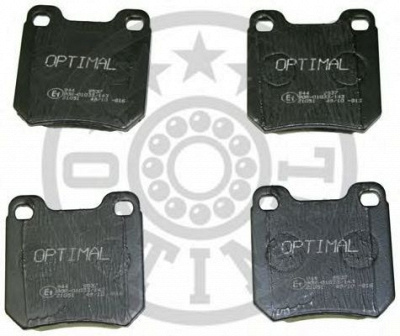 OPTIMAL 9537 -  Комплект тормозных колодок, дисковый тормоз
