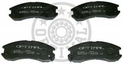 OPTIMAL 9554 -  Комплект тормозных колодок, дисковый тормоз