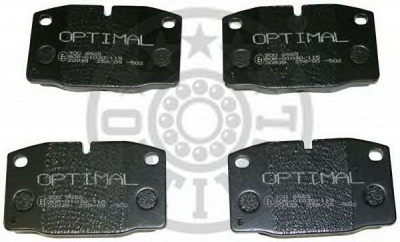 OPTIMAL 9565 -  Комплект тормозных колодок, дисковый тормоз