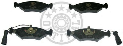 OPTIMAL 9607 -  Комплект тормозных колодок, дисковый тормоз