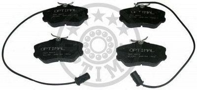 OPTIMAL 9673 -  Комплект тормозных колодок, дисковый тормоз