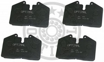 OPTIMAL 9730 -  Комплект тормозных колодок, дисковый тормоз