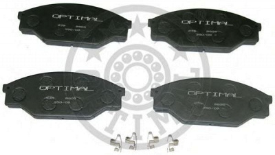 OPTIMAL 9808 -  Комплект тормозных колодок, дисковый тормоз