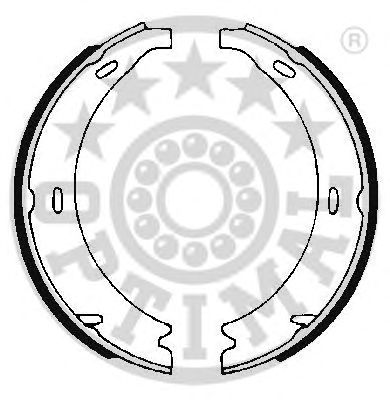OPTIMAL bb0930 -  Колодки тормозные барабанные, комплект