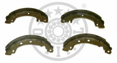 OPTIMAL bb2540 - Комплект тормозных колодок