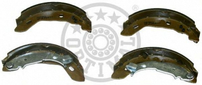 OPTIMAL bb4210 -  Комплект тормозных колодок