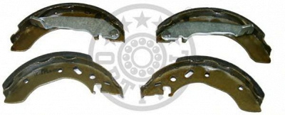 OPTIMAL bb5070 - Комплект тормозных колодок