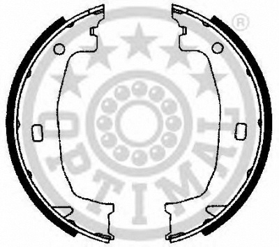 OPTIMAL bb7221 -  Комплект тормозных колодок