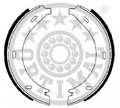 OPTIMAL bb7240 -  Комплект тормозных колодок, стояночная тормозная система