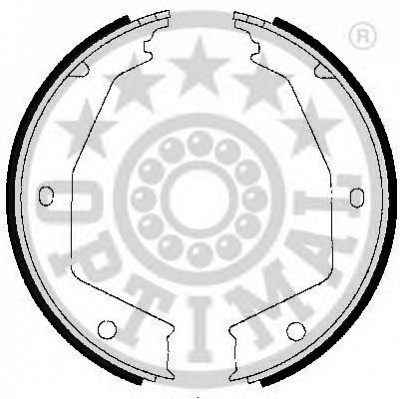 OPTIMAL bb7248 -  Комплект тормозных колодок