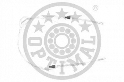 OPTIMAL hk3095 -  Трос, стояночная тормозная система