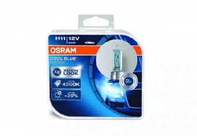 OSRAM 64211cbihcb -  Комплект галогенных ламп 2шт H11 12V 55W PGJ19-2 C
