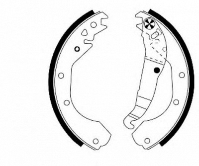 PAGID h8090 -  Комплект тормозных колодок