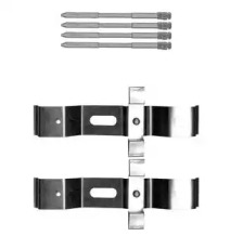 PAGID k0692 -  Комплектующие, колодки дискового тормоза