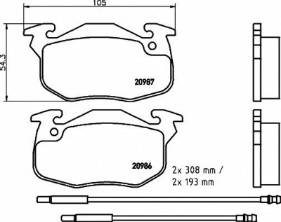 PAGID t9029 -  Комплект тормозных колодок, дисковый тормоз