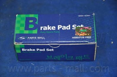 PARTS-MALL pka001 -  Комплект тормозных колодок, дисковый тормоз