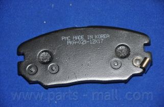 PARTS-MALL pka029 -  Комплект тормозных колодок, дисковый тормоз