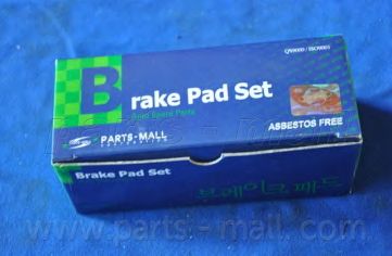 PARTS-MALL pka035 -  Комплект тормозных колодок, дисковый тормоз