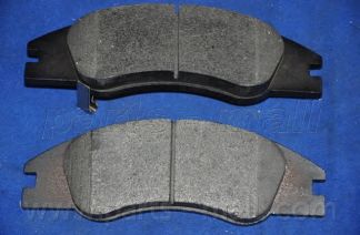 PARTS-MALL pkb028 -  Комплект тормозных колодок, дисковый тормоз