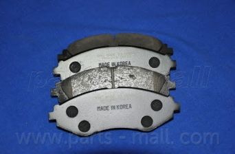 PARTS-MALL pkc003 -  Комплект тормозных колодок, дисковый тормоз