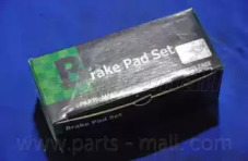PARTS-MALL pkc008s -  Комплект тормозных колодок, дисковый тормоз