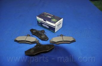 PARTS-MALL pkc010s -  Комплект тормозных колодок, дисковый тормоз
