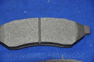 PARTS-MALL pkc017 -  Комплект тормозных колодок, дисковый тормоз