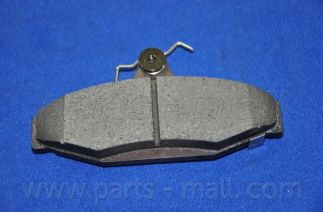 PARTS-MALL pkd008 -  Комплект тормозных колодок, дисковый тормоз
