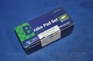 PARTS-MALL pkge07 -  Комплект тормозных колодок, дисковый тормоз