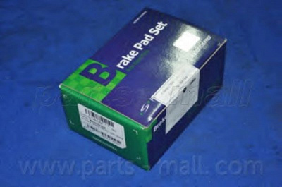 PARTS-MALL pkhe06 -  Комплект тормозных колодок, дисковый тормоз