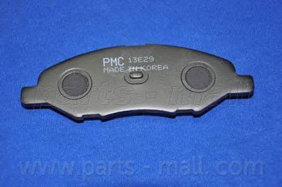 PARTS-MALL pkw011 -  Комплект тормозных колодок, дисковый тормоз