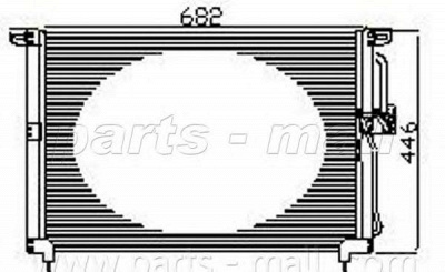 PARTS-MALL pxnc1013 -  Конденсатор, кондиционер