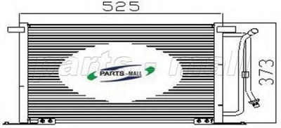 PARTS-MALL pxnc2002 -  Конденсатор, кондиционер
