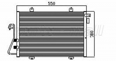 PARTS-MALL pxncx060y -  Конденсатор, кондиционер