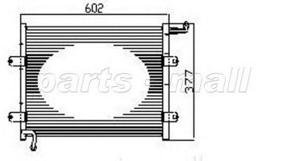 PARTS-MALL pxncx073t -  Конденсатор, кондиционер