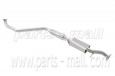 PARTS-MALL pya054 -  Средний глушитель выхлопных газов
