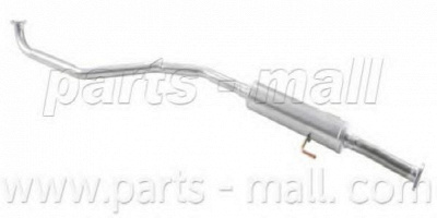 PARTS-MALL pya058 -  Средний глушитель выхлопных газов