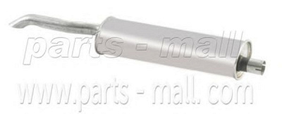 PARTS-MALL pyc040 -  Глушитель выхлопных газов конечный