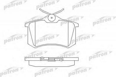 PATRON pbp1083 -  Комплект тормозных колодок, дисковый тормоз